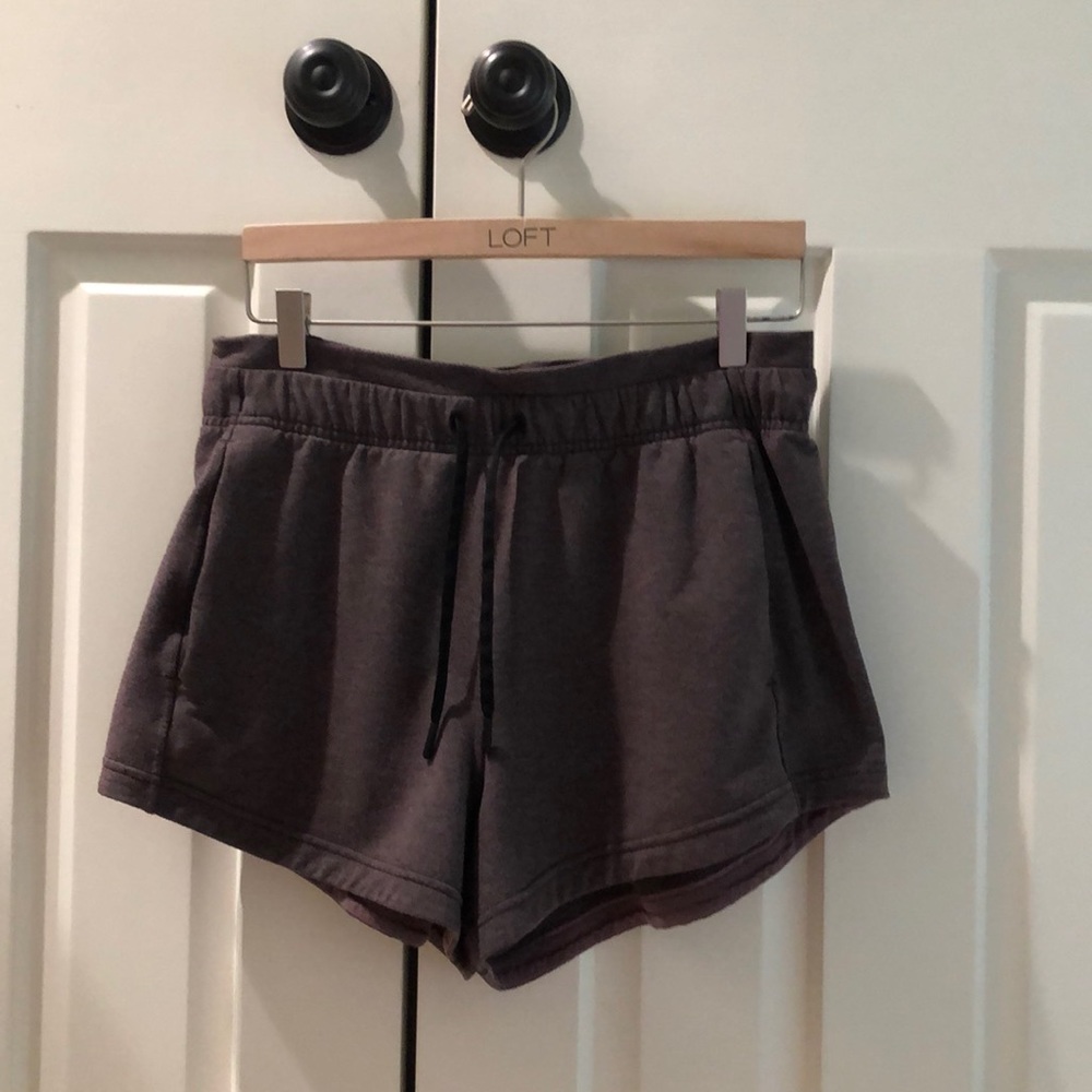 Lululemon Inner Glow Short Heathered Antique Bark